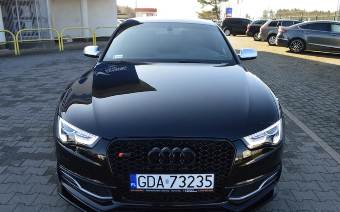 Audi S5 cena 83025 przebieg: 201297, rok produkcji 2012 z Kołobrzeg małe 277